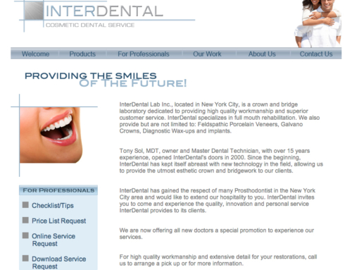 Interdental CSS Website