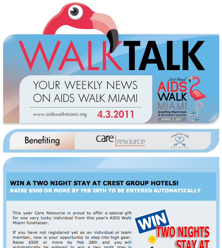 AWM 2011 Walk Talk Email